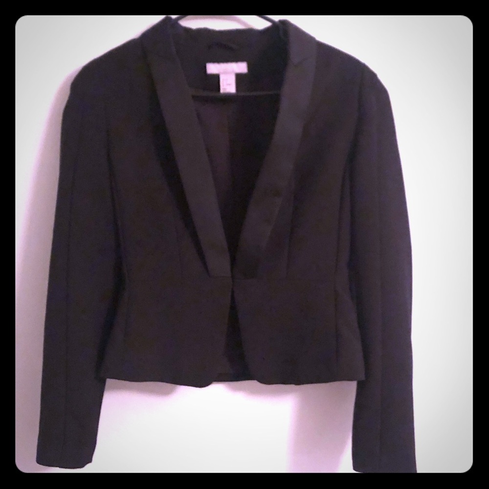 Cropped tux jacket